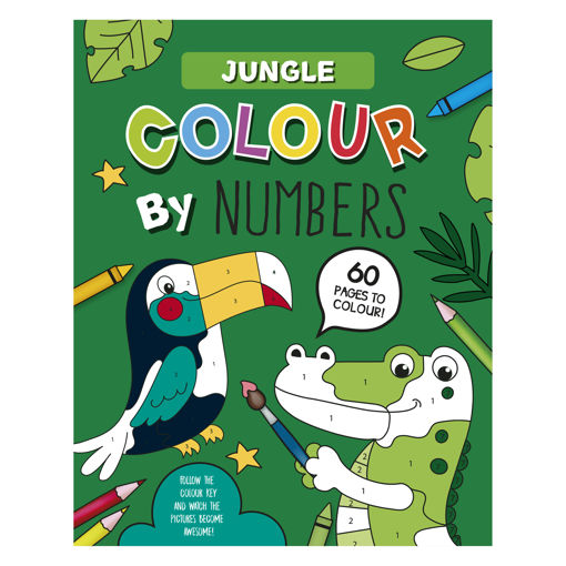 Picture of COLOUR BY NUMBERS JUNGLE
